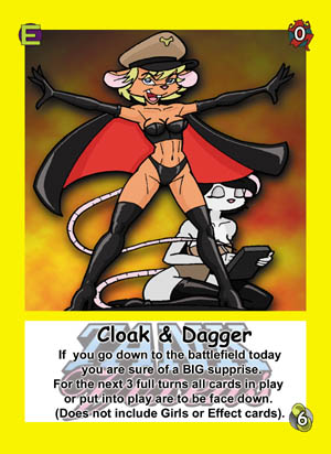 Tank Vixens: Expansion Card 'Cloak & Dagger'